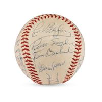 A 1967 Baltimore Orioles Team Signed Autograph Baseball (Beckett Authentication Services)