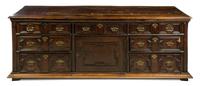 A Charles II Oak Sideboard Height 30 x width 79 x depth 22 inches. — 17TH/18TH CENTURY