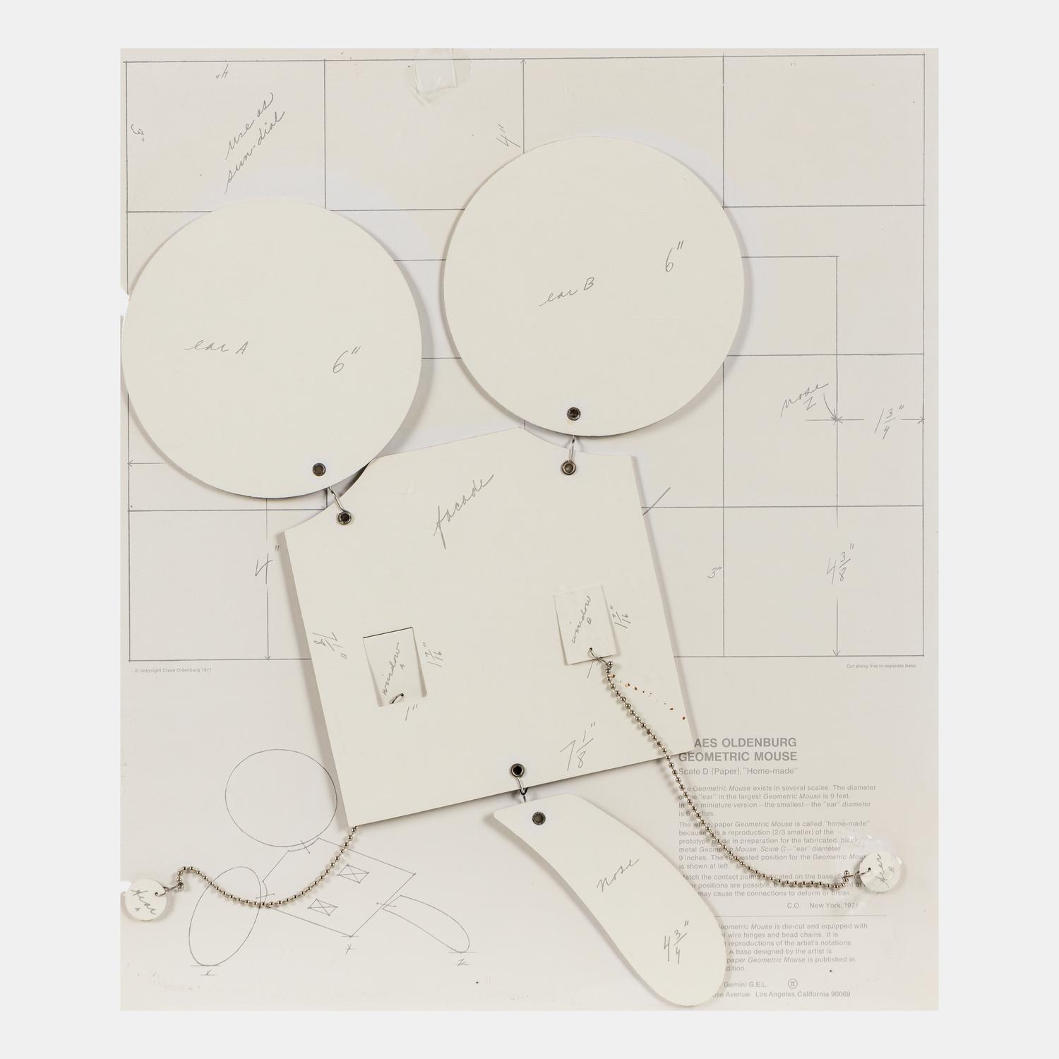 Geometric Mouse Scale D , 1971