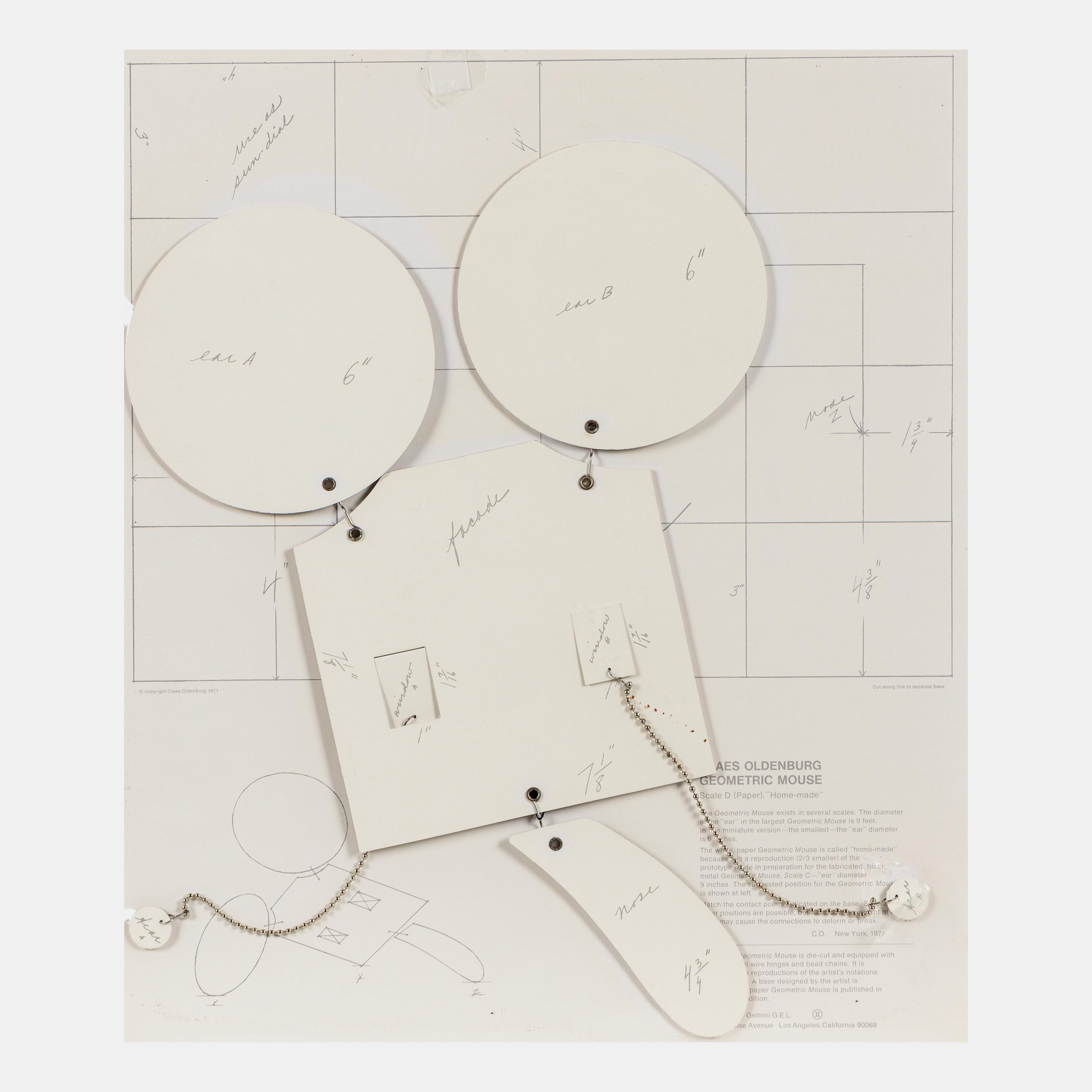 Geometric Mouse Scale D , 1971