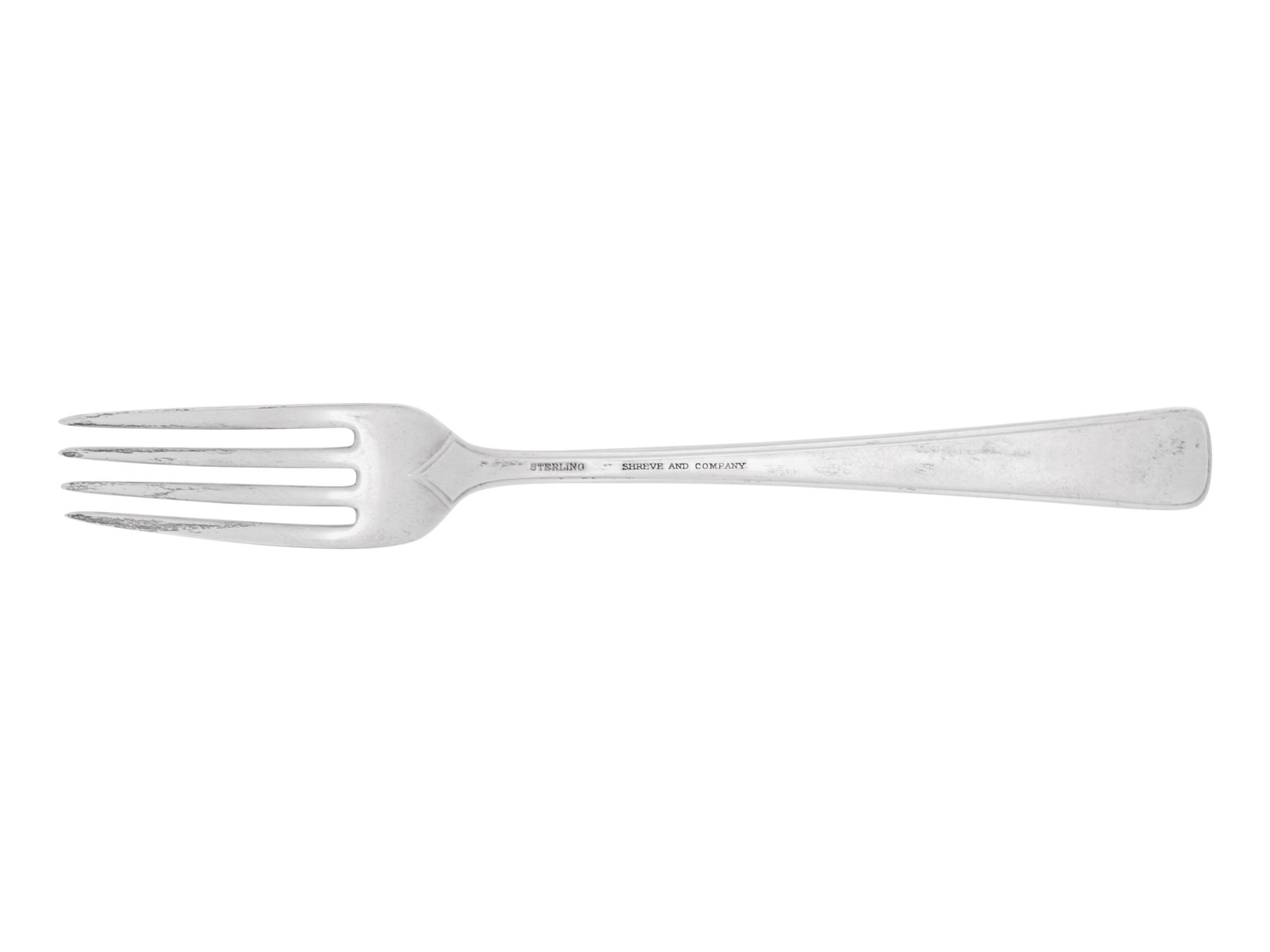 An American Silver Flatware Service
