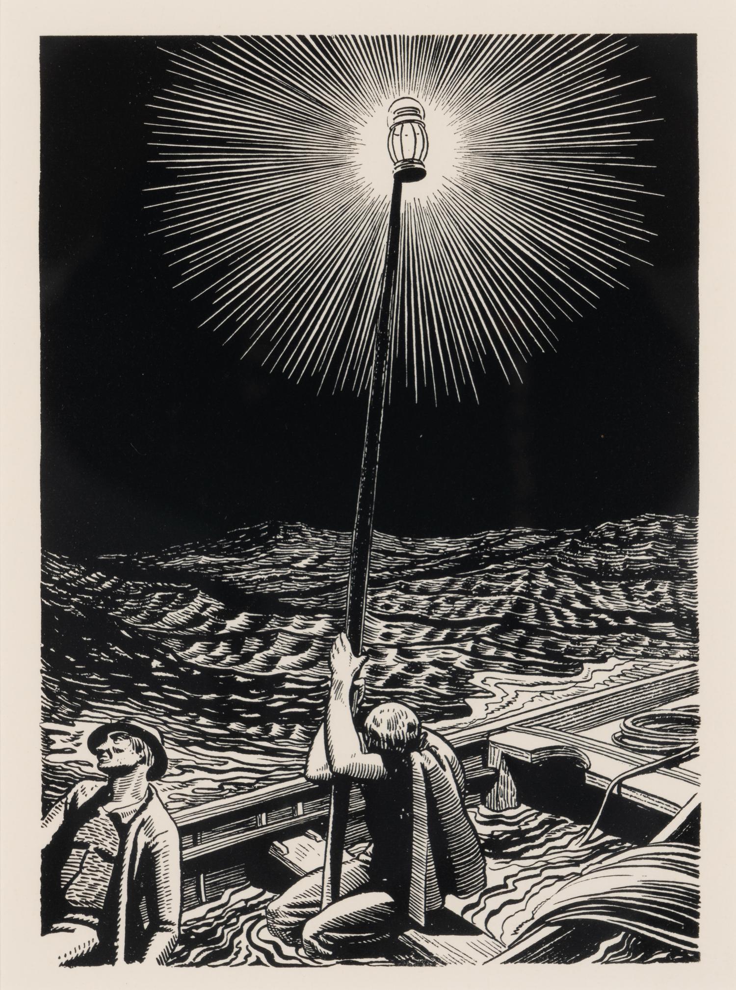 Eight Illustrations for Melville's Moby Dick , or The Whale