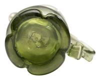 [AMERICANA]. A trio of glass vessels, comprising: