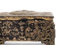 A German Silver-Gilt Singing Bird Automaton Box