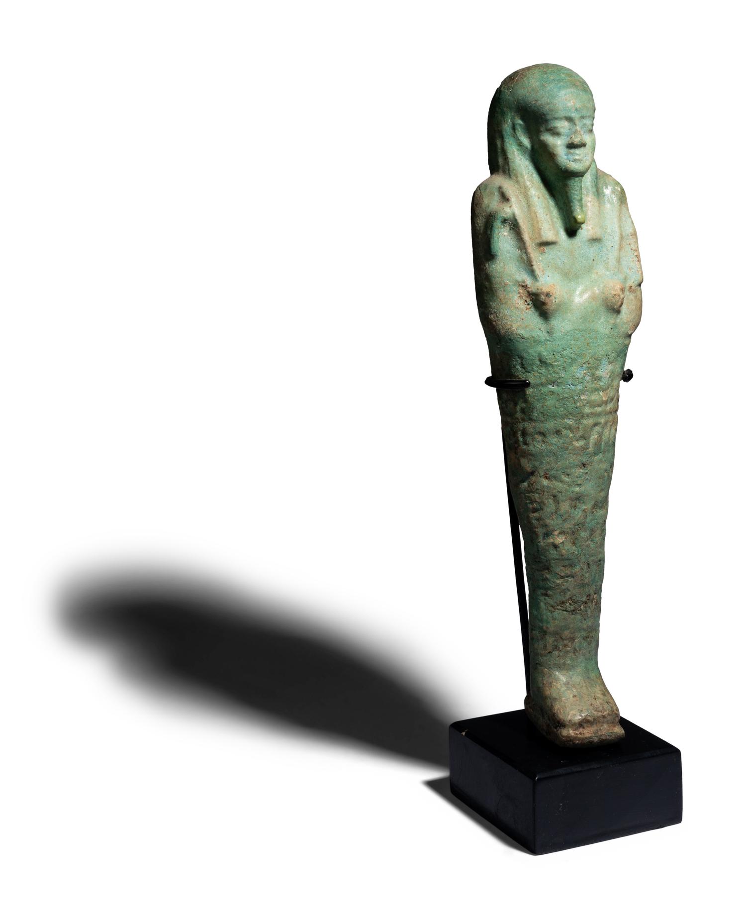 An Egyptian Faience Ushabti