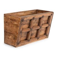 An Indian Teakwood Coffer