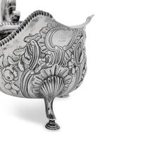 A Pair of Irish George III Silver Sauce Boats