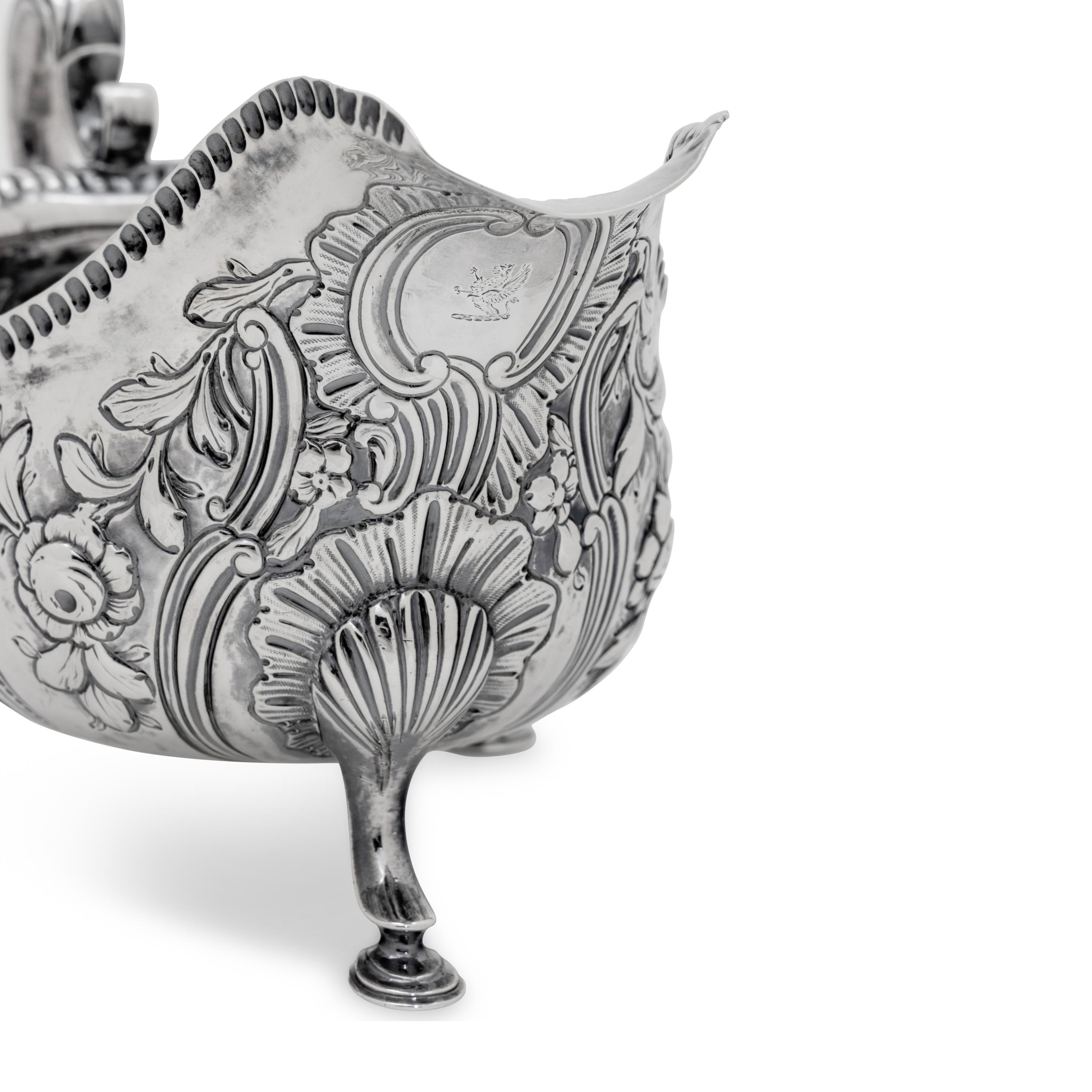 A Pair of Irish George III Silver Sauce Boats