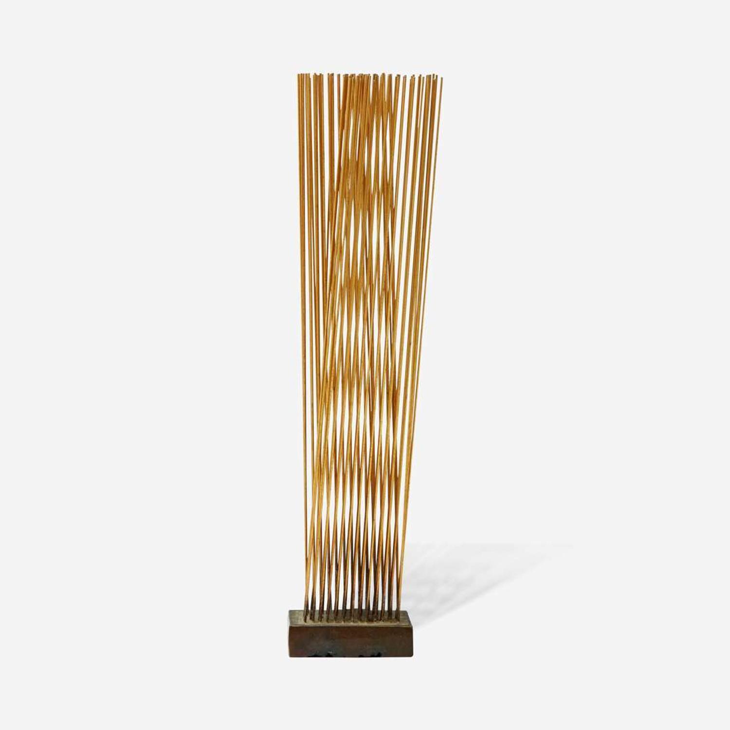 Harry Bertoia (American, 1915-1978) Untitled (V-Shaped Tonal Sound Sculpture)