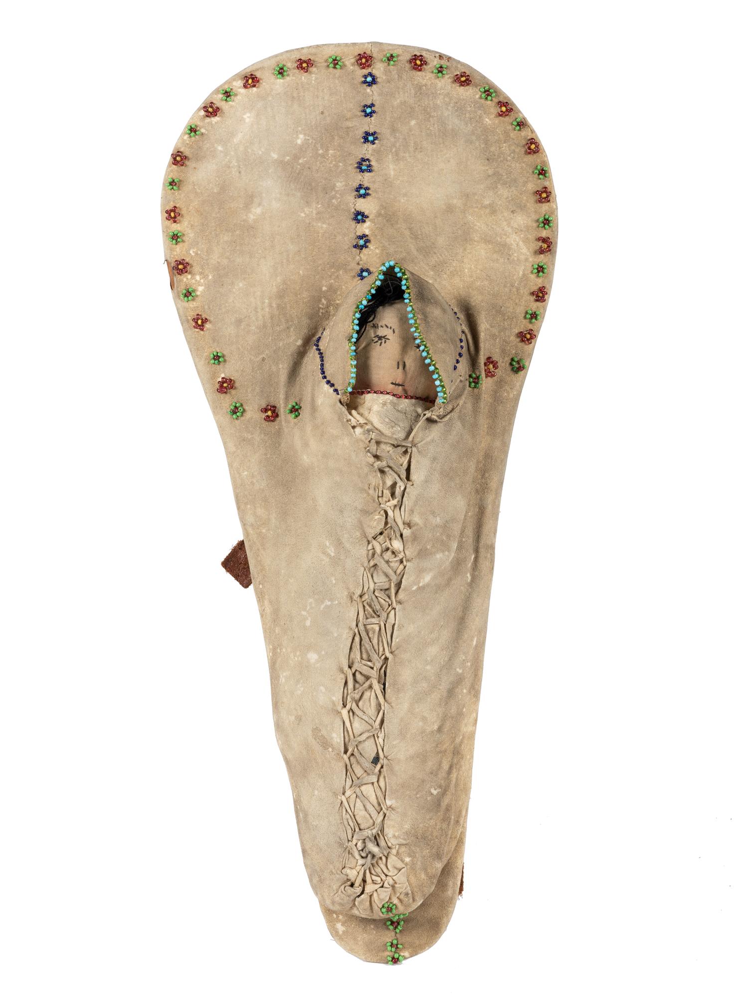 Plateau Beaded Hide Cradle