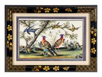 A Group of Six Chinese Export Pith Paintings