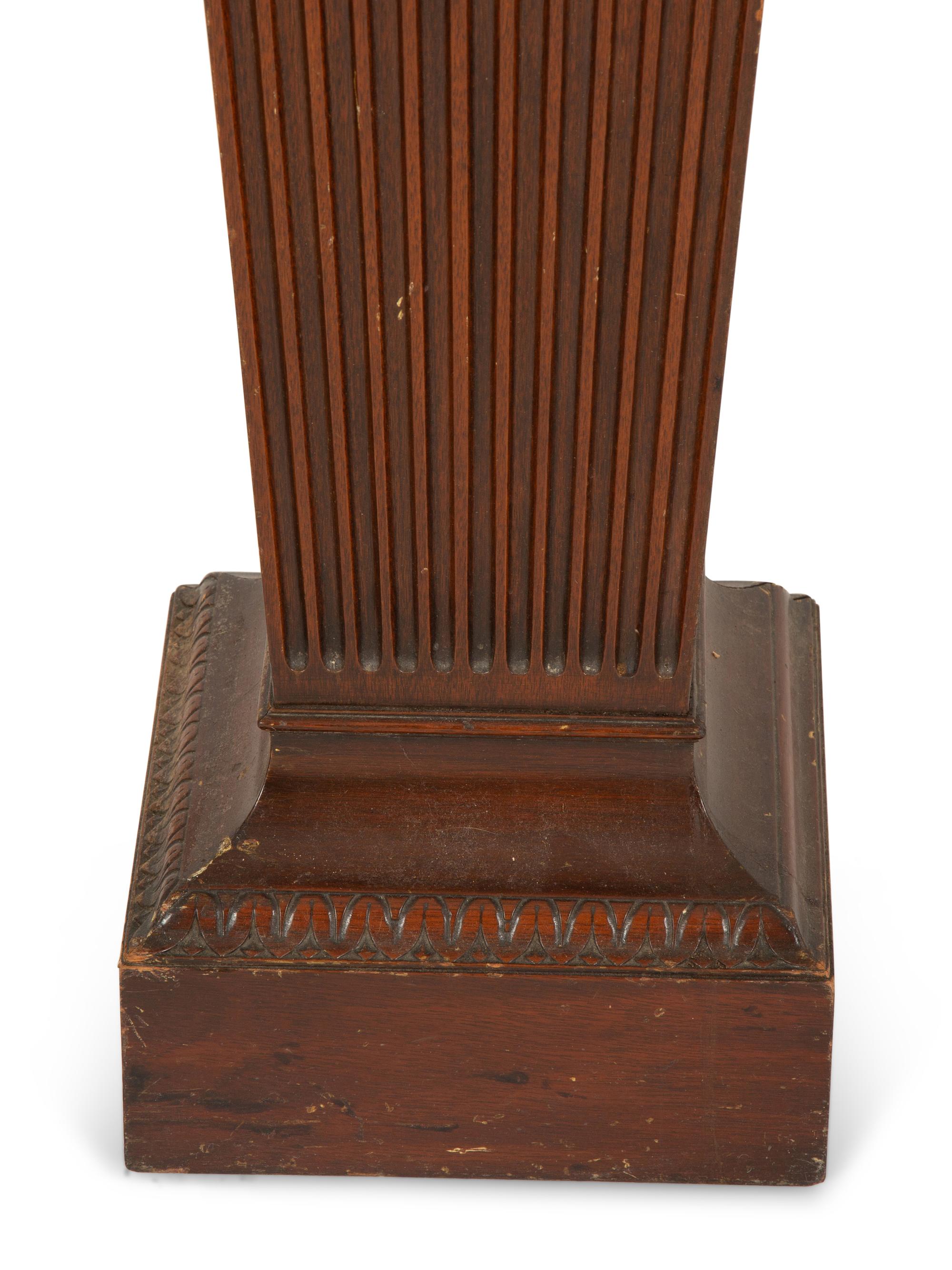 A Regency Style Mahogany Pedestal
