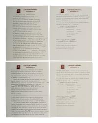 SHIPPEN, Edward, Jr. (1729-1806). A collection of legal documents.