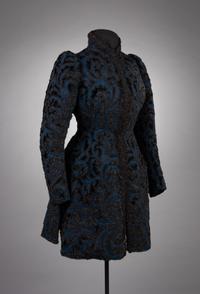 Emile Pingat Embroidered Wool Coat, c1890