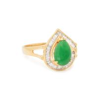 COLLECTION OF YELLOW GOLD AND GEMSTONE JEWELRY