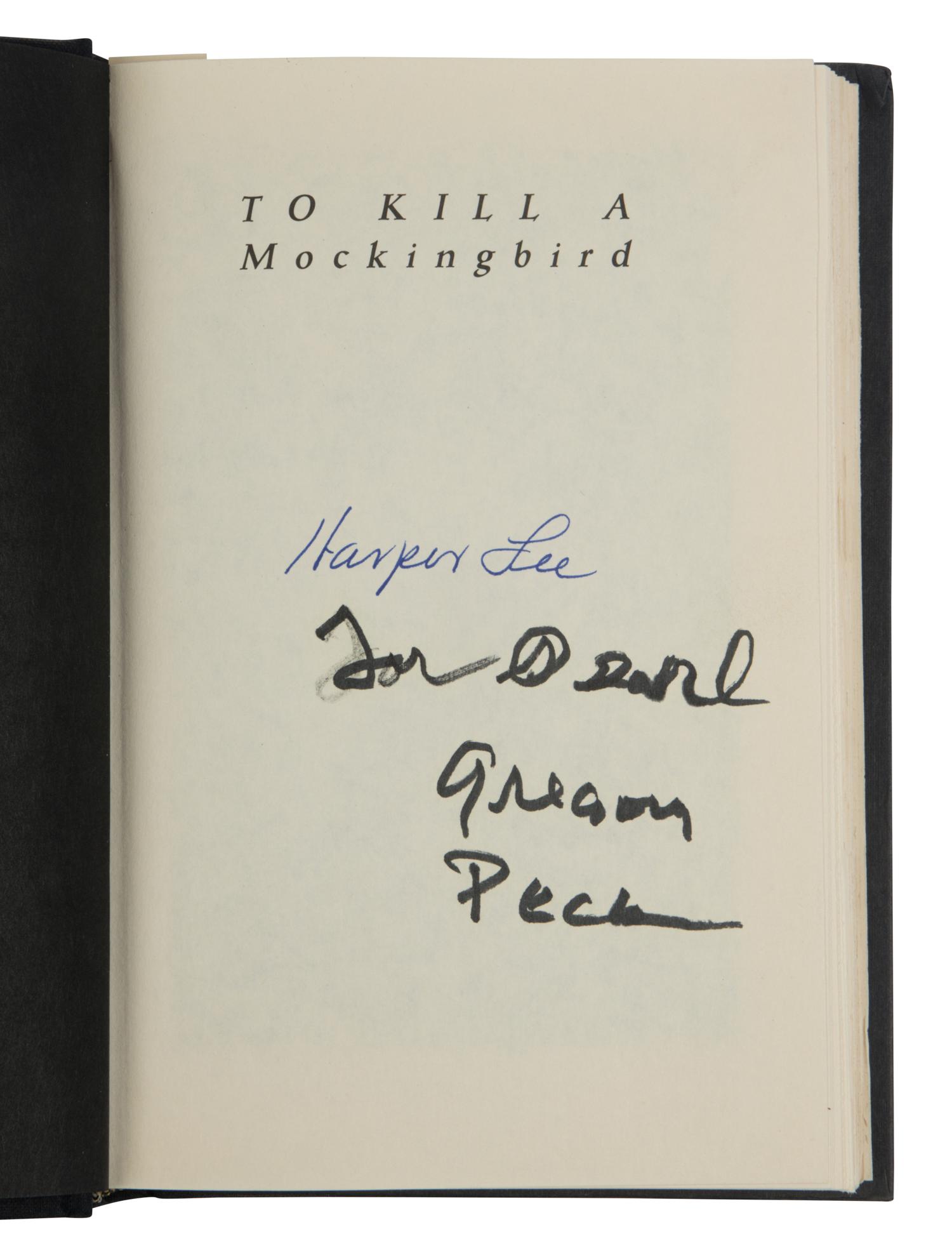 LEE, Harper (1926-2016). To Kill A Mockingbird. New York: HarperCollins Publishers, 1993.
