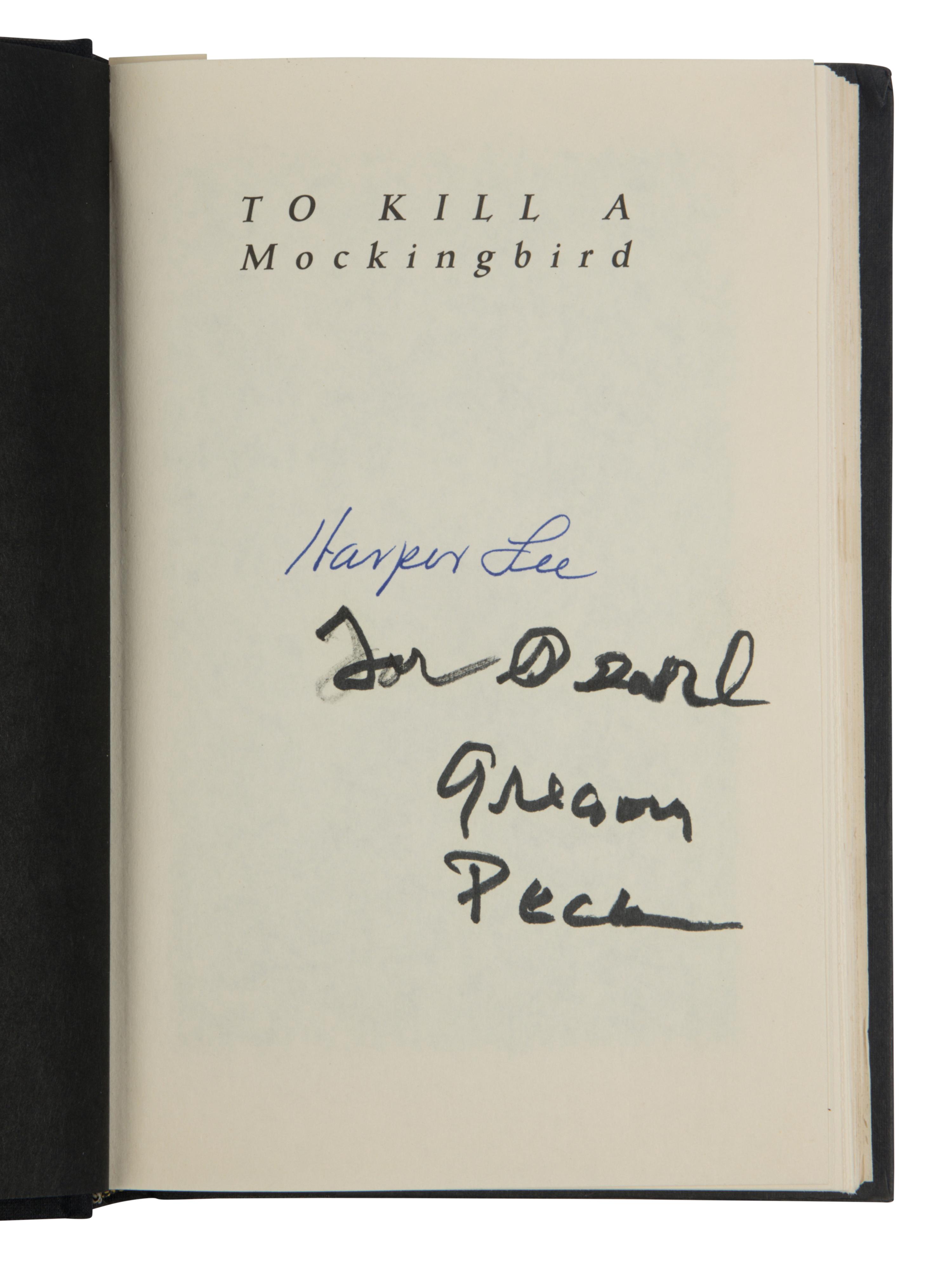 LEE, Harper (1926-2016). To Kill A Mockingbird. New York: HarperCollins Publishers, 1993.