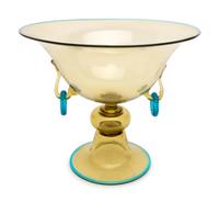 Footed Compote with Ring Handel's