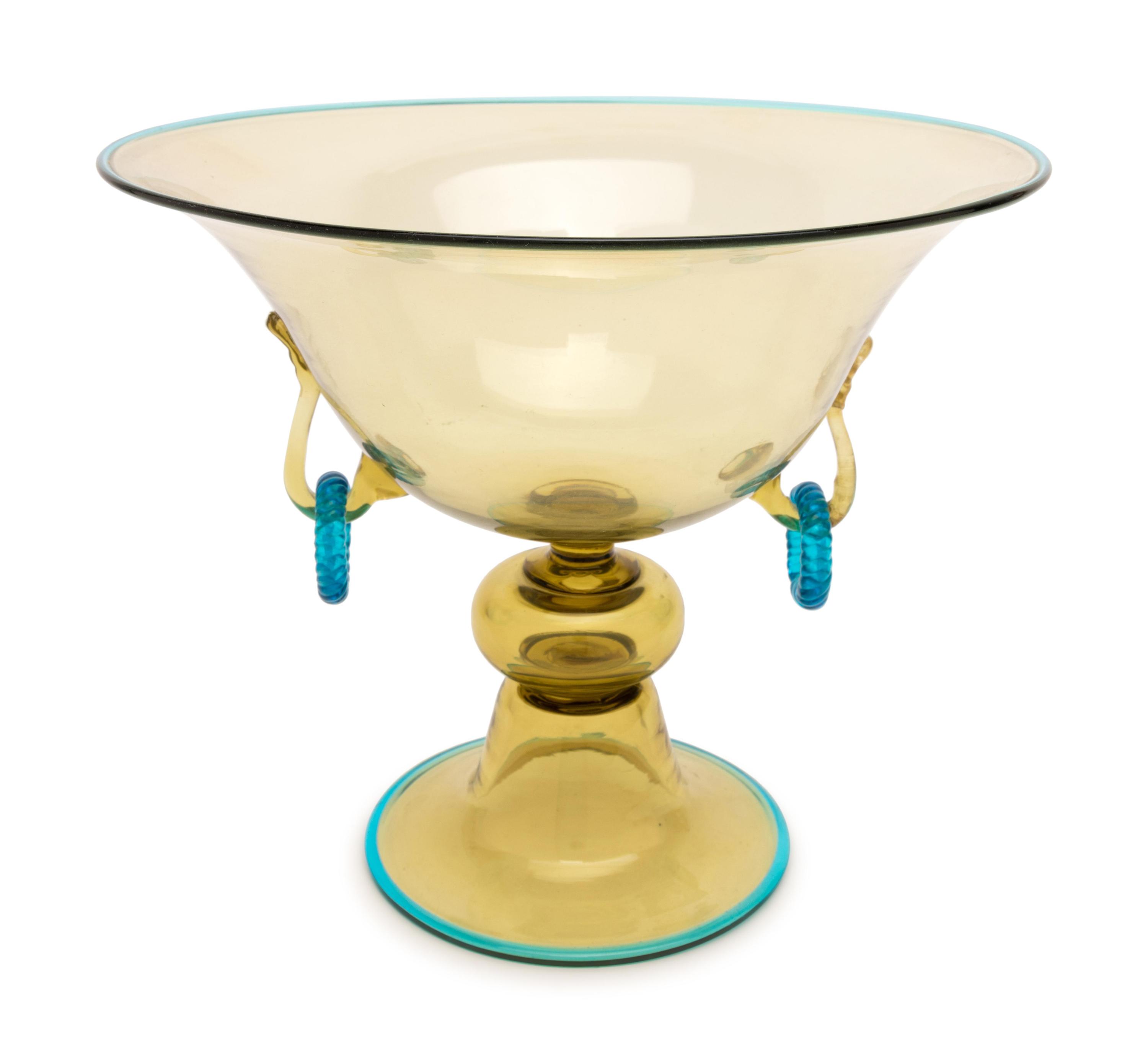 Footed Compote with Ring Handel's