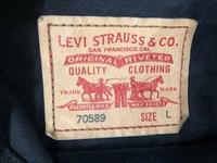 Levi Strauss & Co Trucker Jacket with Chaz Bojorques Print, 2011