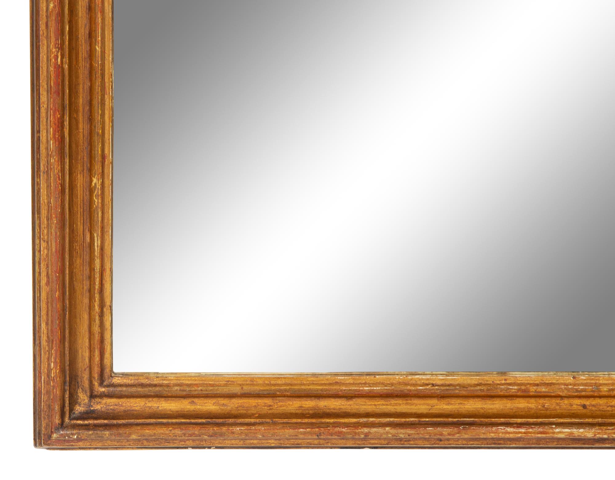 A Louis XV Style Giltwood Mirror