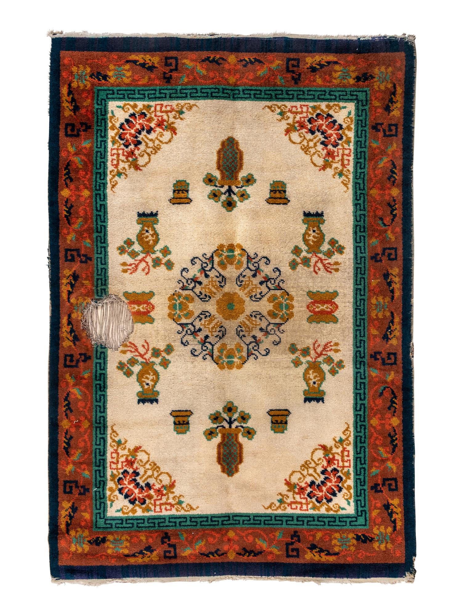 A Chinese Wool Rug