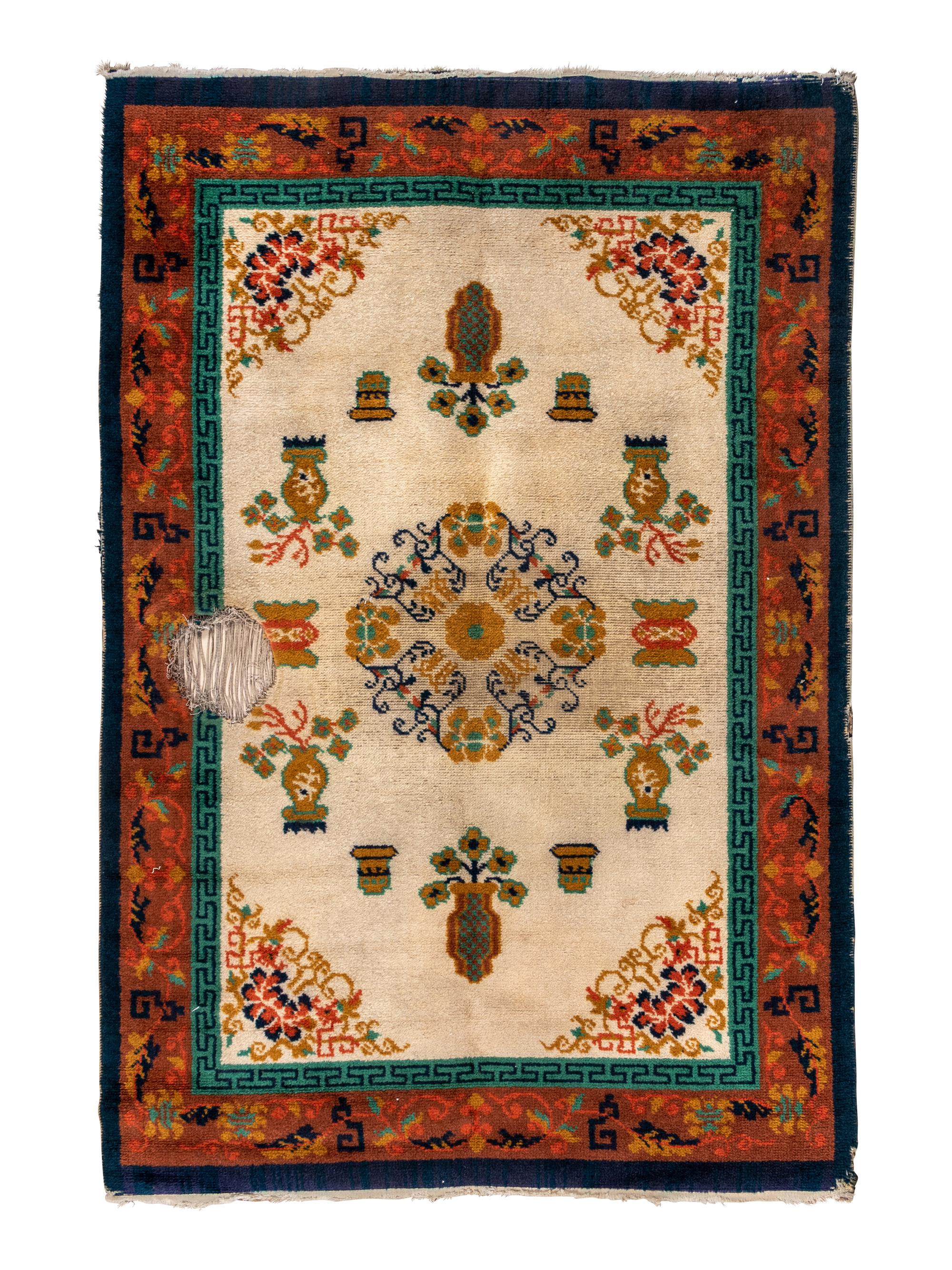 A Chinese Wool Rug