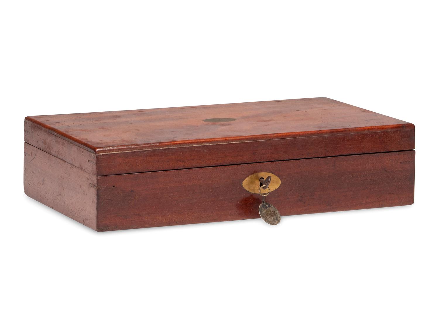 An English Mahogany Game Box