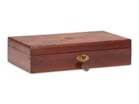An English Mahogany Game Box