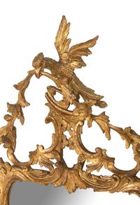 A Pair of George III Style Giltwood Mirrors