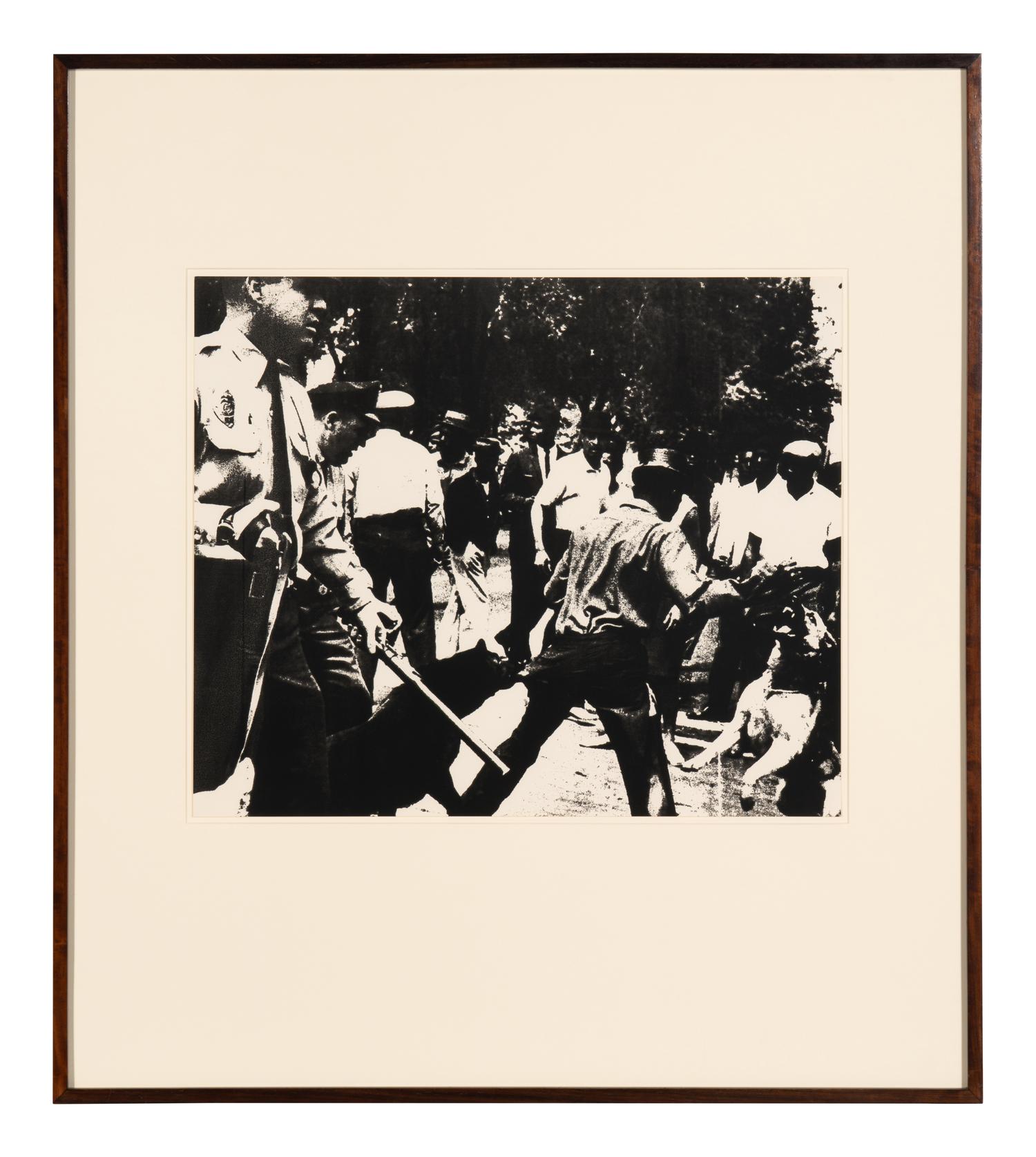 Birmingham Race Riot (from X + X ( Ten Works by Ten Painters) ), 1964