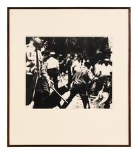 Birmingham Race Riot (from X + X ( Ten Works by Ten Painters) ), 1964