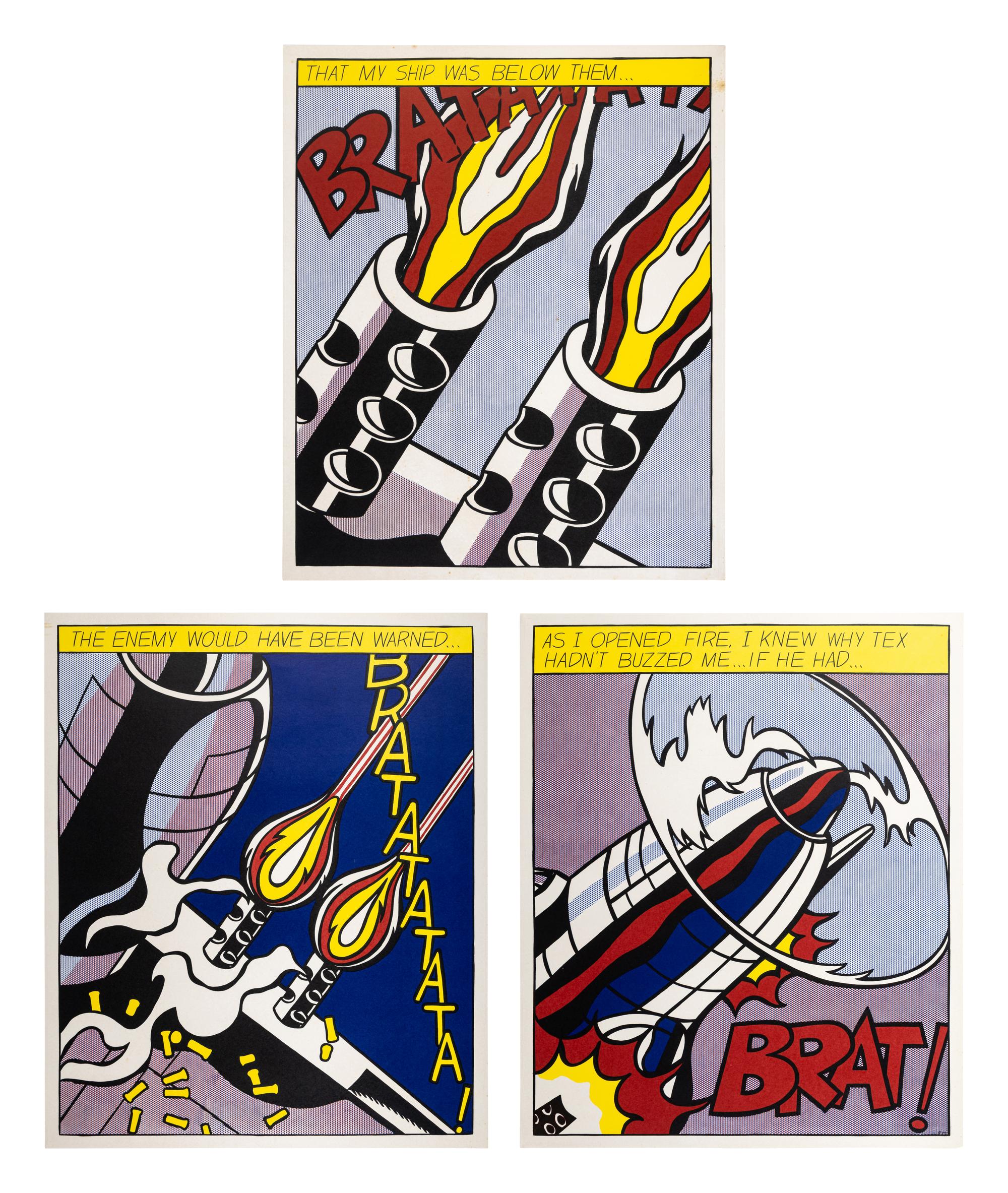 As I Opened Fire (Triptych)