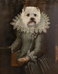 A Westie Harpsichord Player