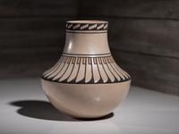 Polychrome Pottery Vase