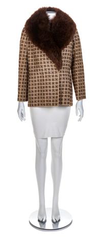 Tiziani Jacket with Fur Trim, 1970's