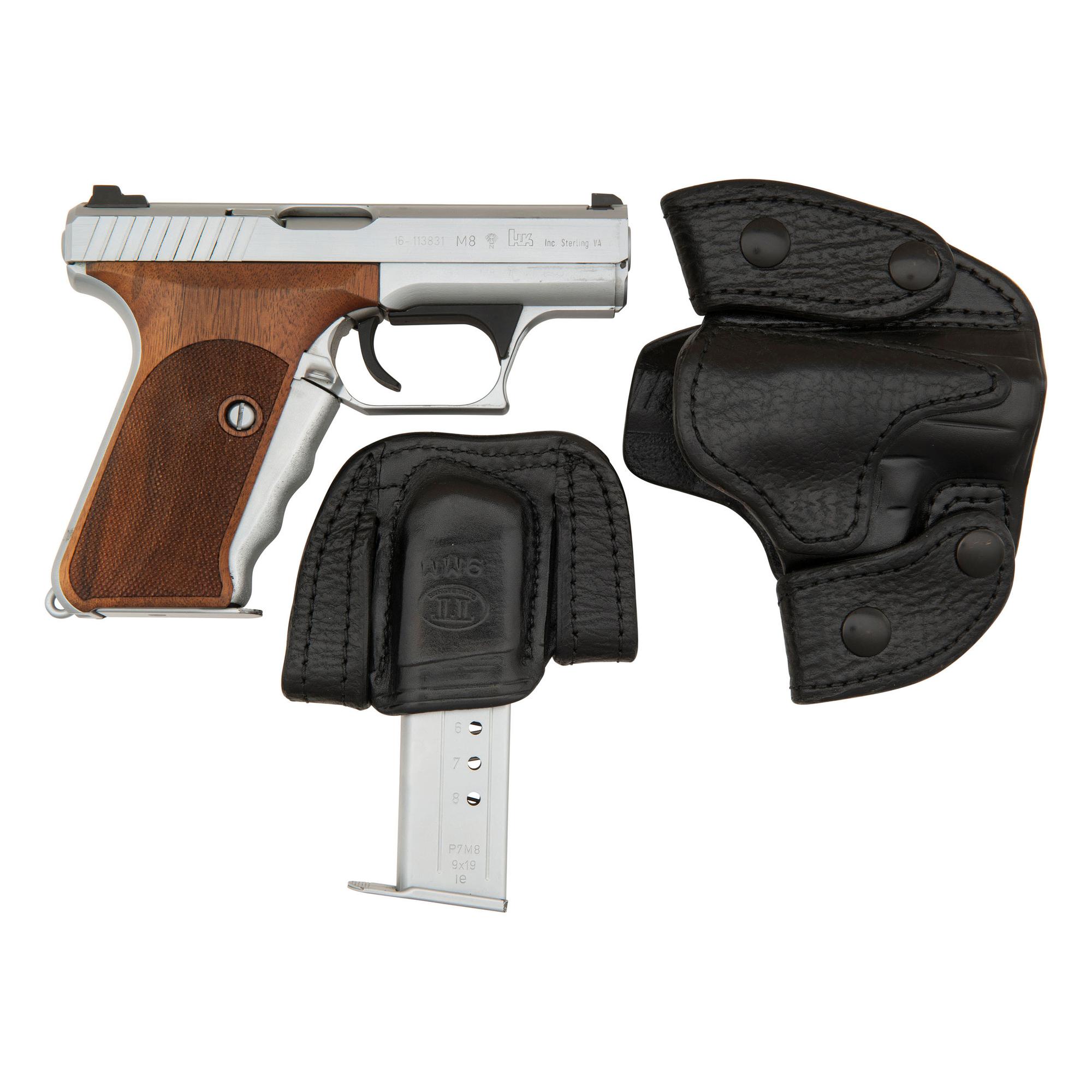*Rare Factory Nickel Finish Heckler & Koch HK P7M8