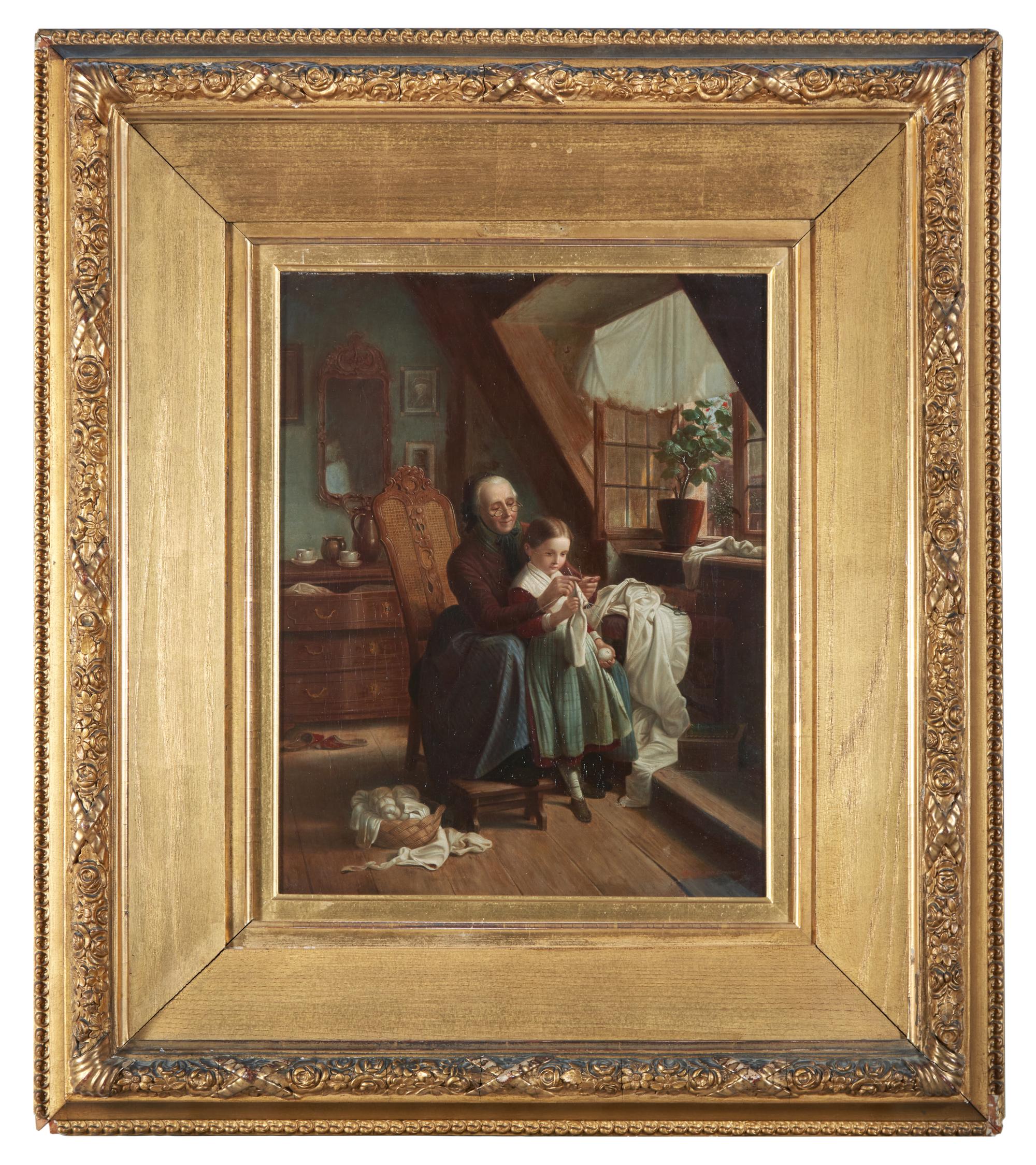 The Knitting Lesson