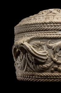 A Roman Marble Cinerarium