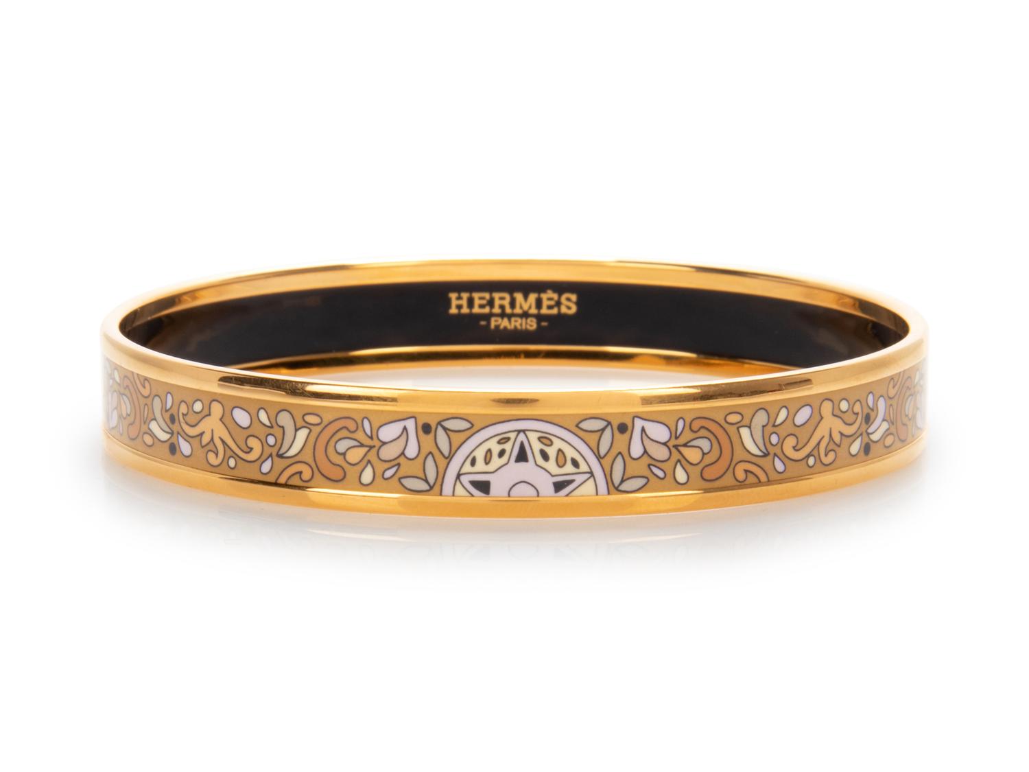 Two Hermès Enamel Bangle, 2000-2010s