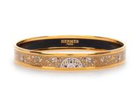 Two Hermès Enamel Bangle, 2000-2010s