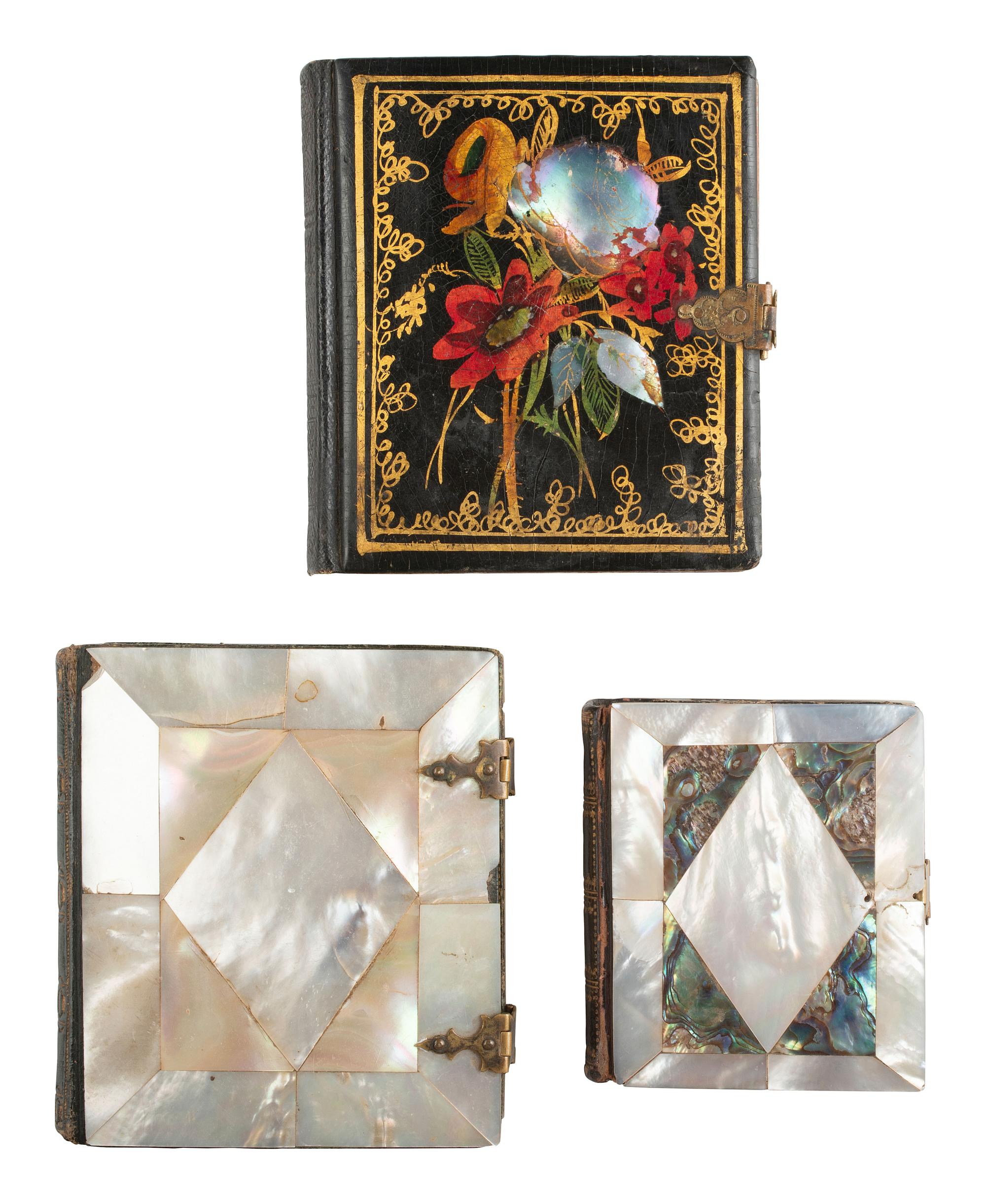 [EARLY PHOTOGRAPHY]. 14 cased images of varying subjects, incl. daguerreotypes of confident gents.
