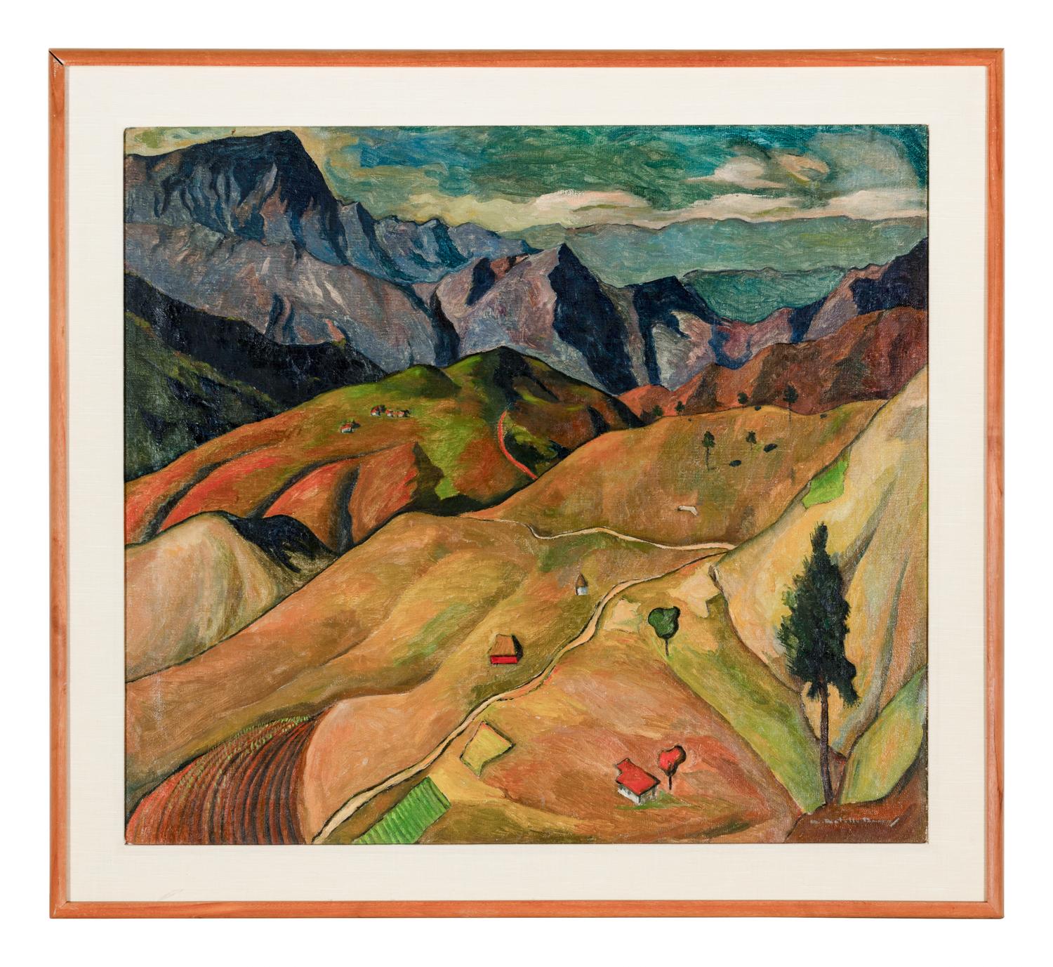 Haitian Landscape , c. 1945-50