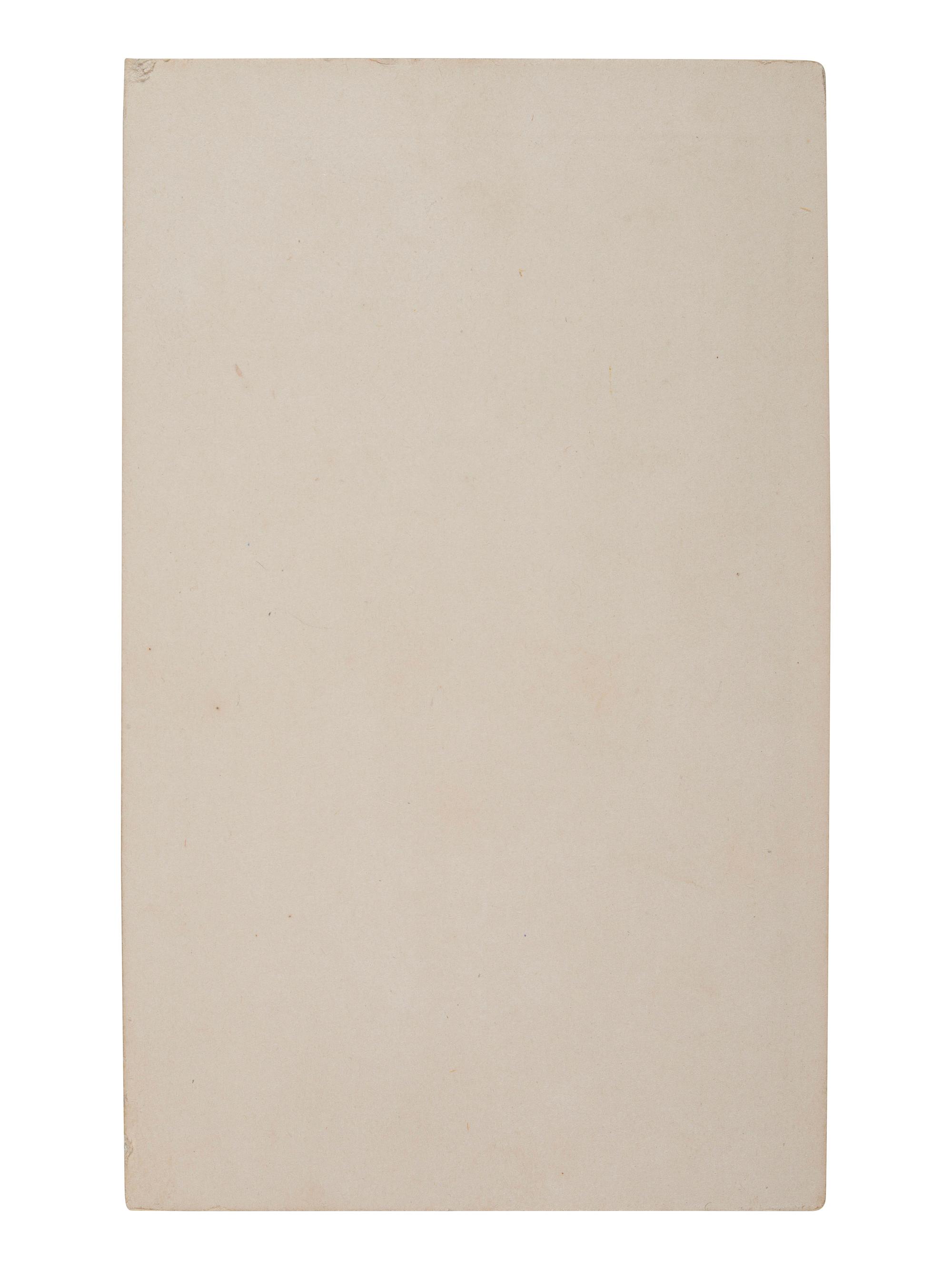 [EARLY PHOTOGRAPHY]. 6 CDVs of cats, including a portrait of a man with a feline perched on his shoulder by H. J. RODGERS, New Haven, CT.