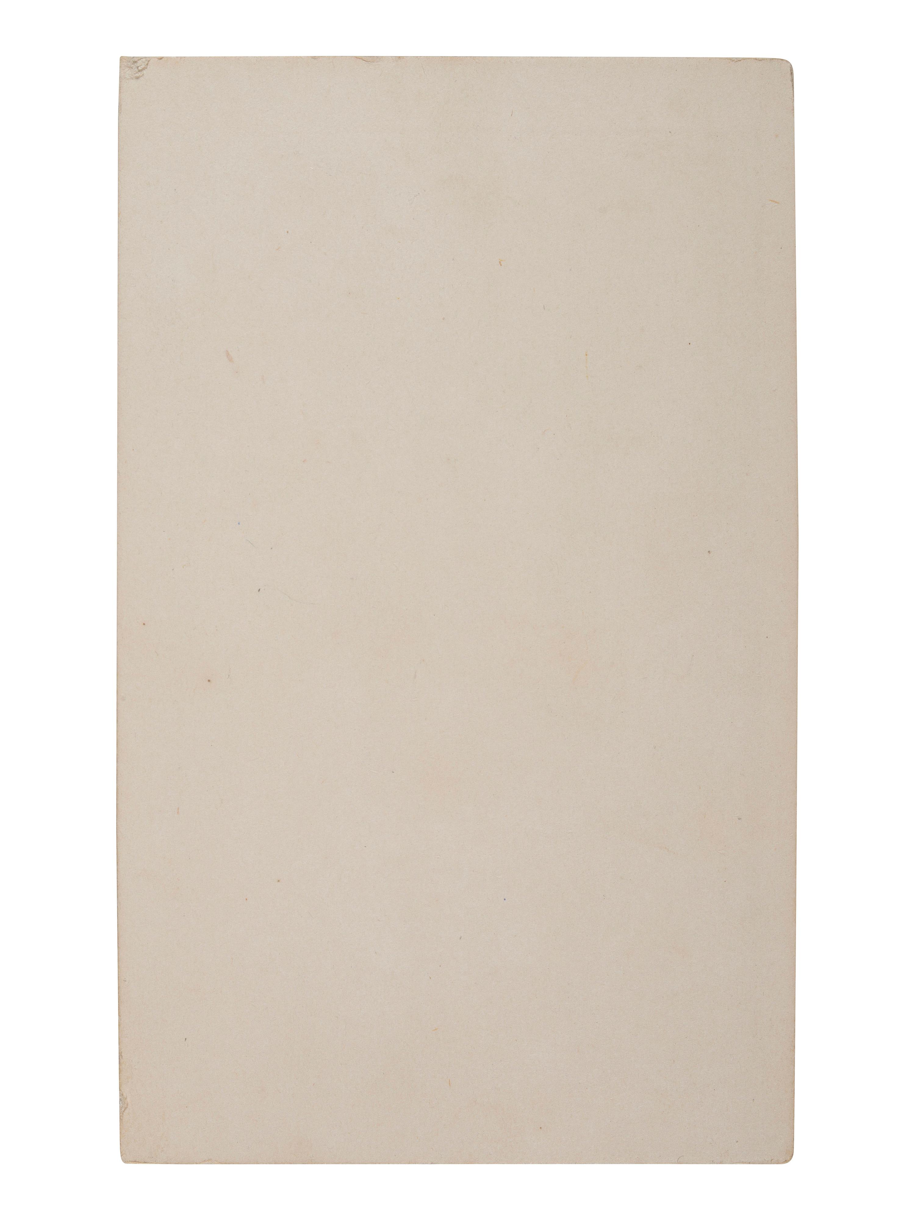 [EARLY PHOTOGRAPHY]. 6 CDVs of cats, including a portrait of a man with a feline perched on his shoulder by H. J. RODGERS, New Haven, CT.