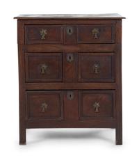 A Charles II Oak Chest of Drawers