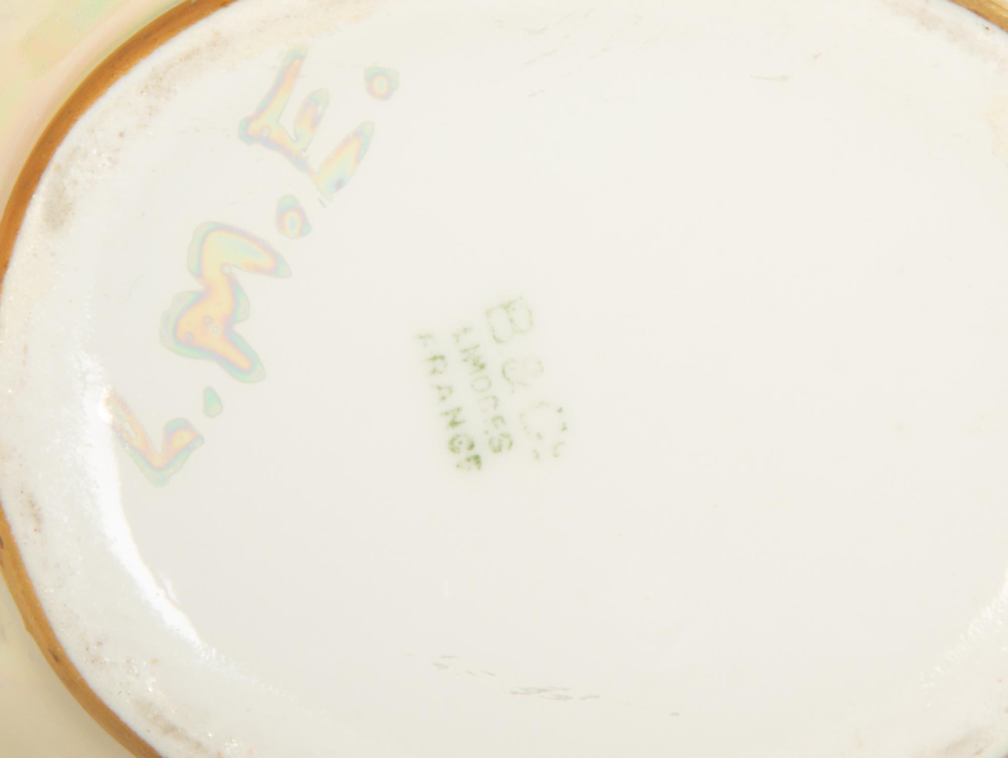 A Group of Seven Decorative Porcelain Articles — 19th/20th Century