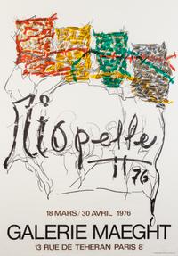 After Jean-Paul Riopelle, (Canadian, 1923-2002), Expo 76 - Musee des Beaux Arts de Rouen