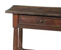 A French Provincial Walnut Farm Table