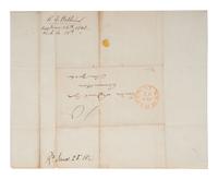 [ENSLAVEMENT & ABOLITION - AMISTAD]. A group of 5 ALsS from attorneys and others involved in the Amistad case, including Lewis TAPPAN, Roger BALDWIN, Henry GILPIN, and Theodore SEDGWICK.